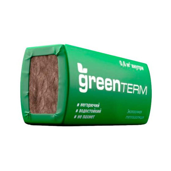 Green Term TS плита 037 100х610х1230мм-8шт/уп (1уп=0,6м3=6м2, 9/36)