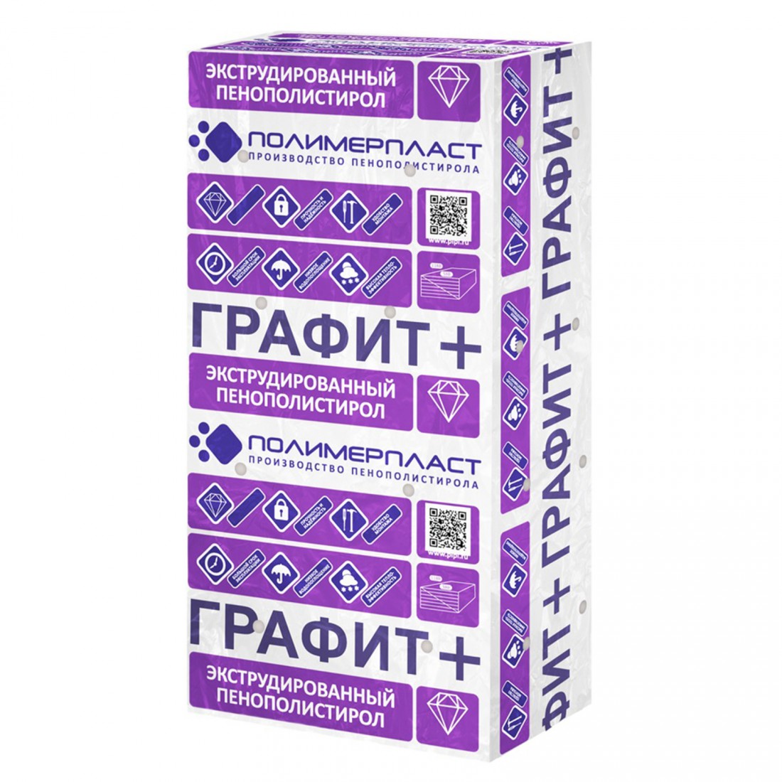 ГРАФИТ+ЭПС 35  20х580х1180мм - 20шт/уп (1уп=0,274м3=13,688м2)