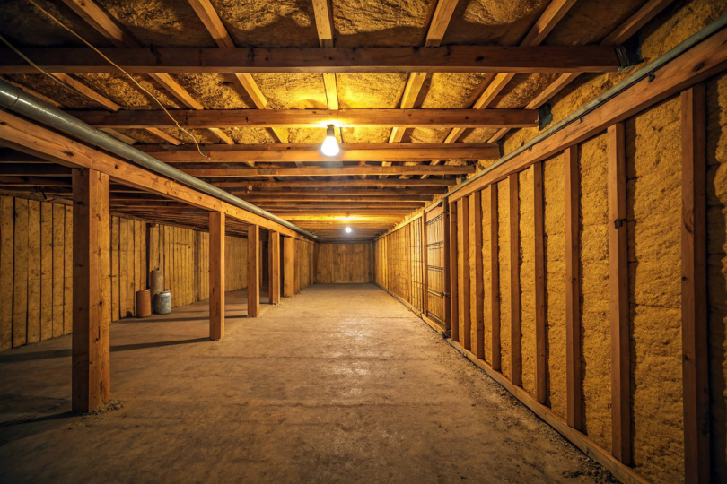 Как сохранить тепло в подвале?