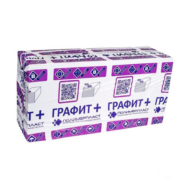 ГРАФИТ+ЭПС 35 100х580х1180мм - 4шт/уп (1уп=0,274м3=2,738м2)
