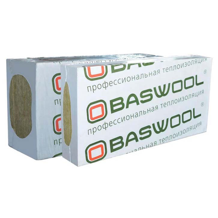 BASWOOL ECOROCK -  30 100x600x1200-6шт/уп (1уп=0,432м3=4,32м2)