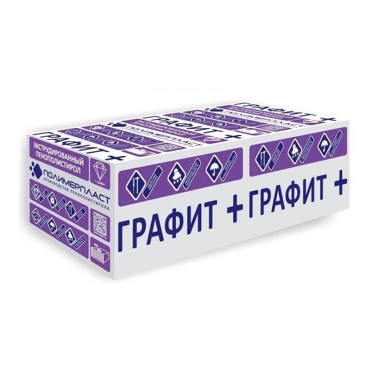 ГРАФИТ+ЭПС 35  50х580х1180мм - 8шт/уп (1уп=0,274м3=5,475м2)