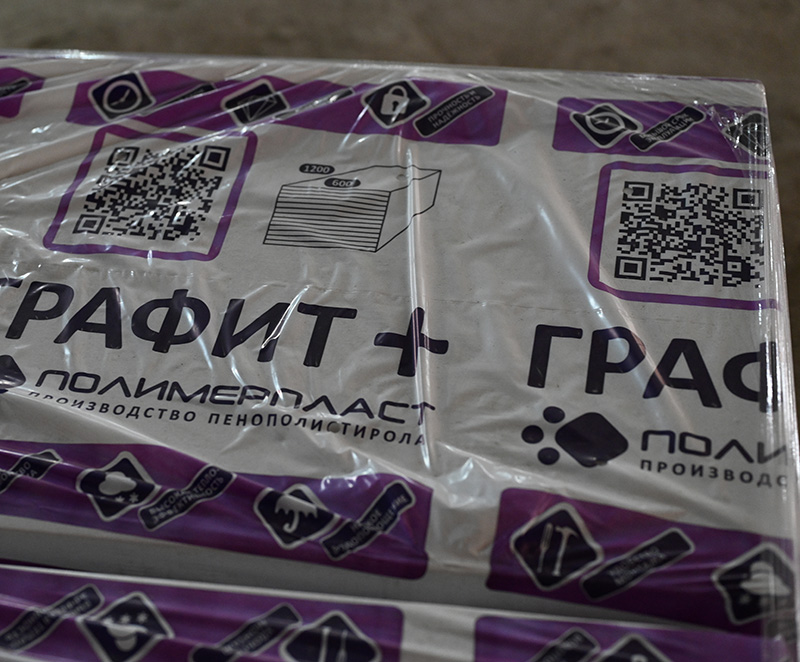 Особенности и преимущества утеплителя ГРАФИТ+ ЭПС 35 100х580х1180 мм